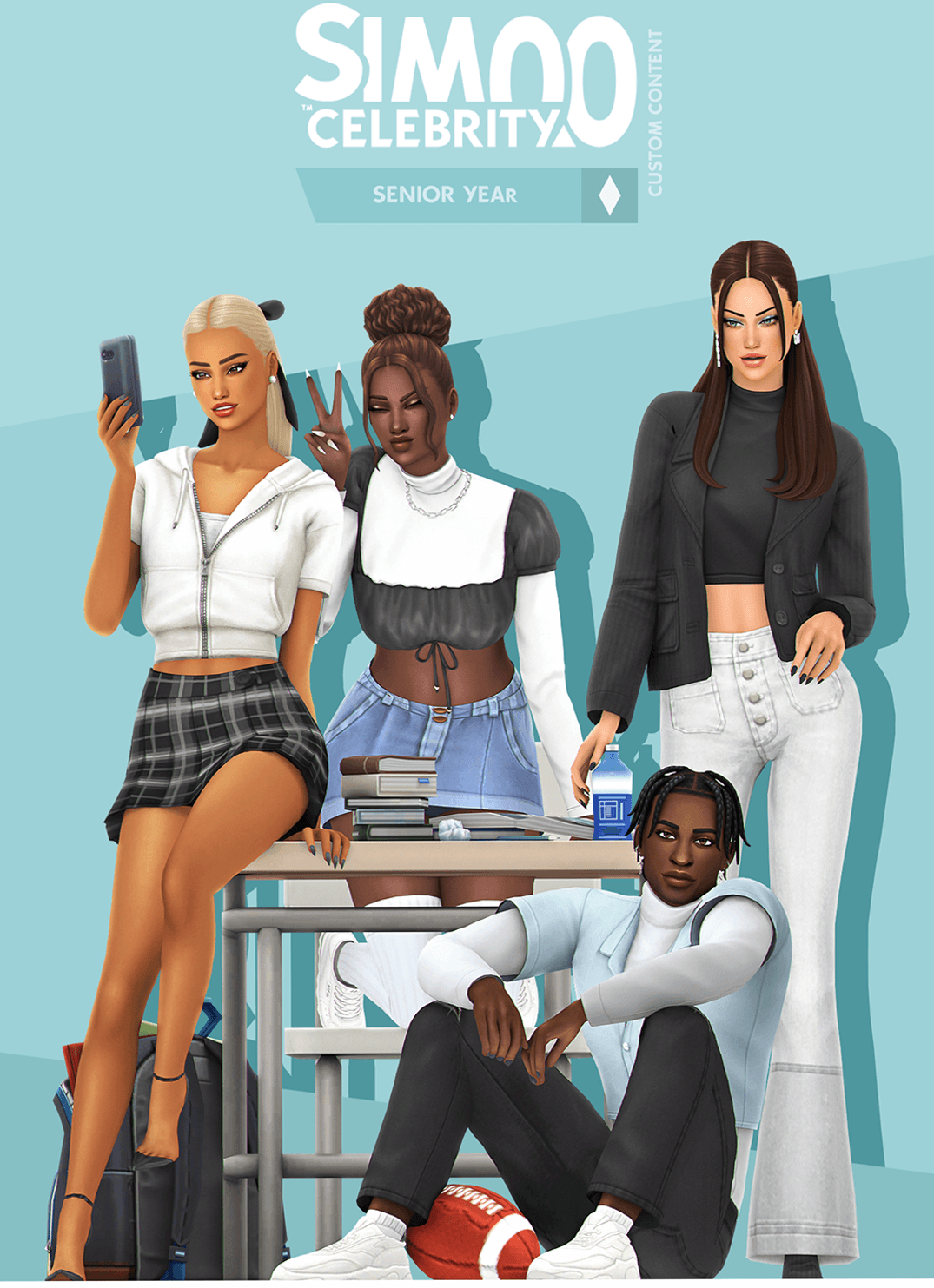 Скриншот мода Коллекция одежды Senior Year Pack